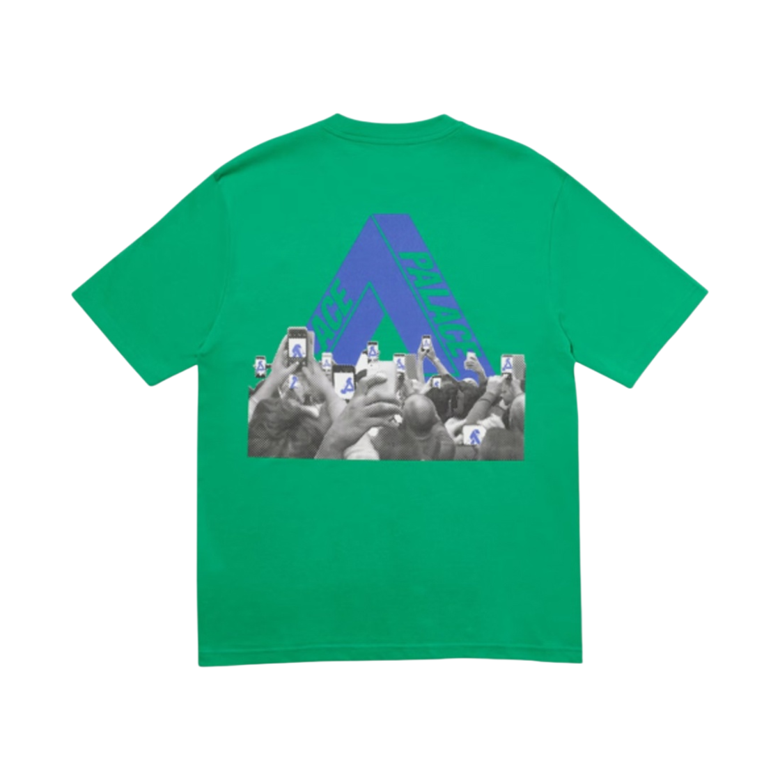 팔라스 트라이폰 티셔츠 그린 - 20SS(Palace Tri-Phone T-Shirt Green - 20SS) - 1
