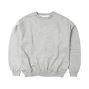 Dada Logo Embossed Crewneck Grey