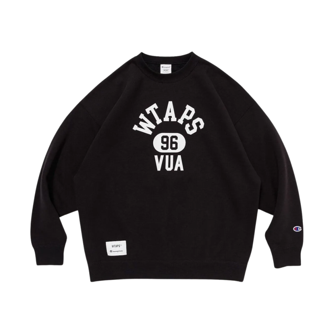 챔피온 x 더블탭스 아카데미 크루넥 CTPL 블랙(Champion x Wtaps Academy Crewneck CTPL Black)