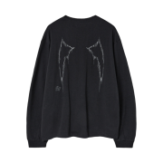 Hatchingroom Devil & Angel T-Shirt Black