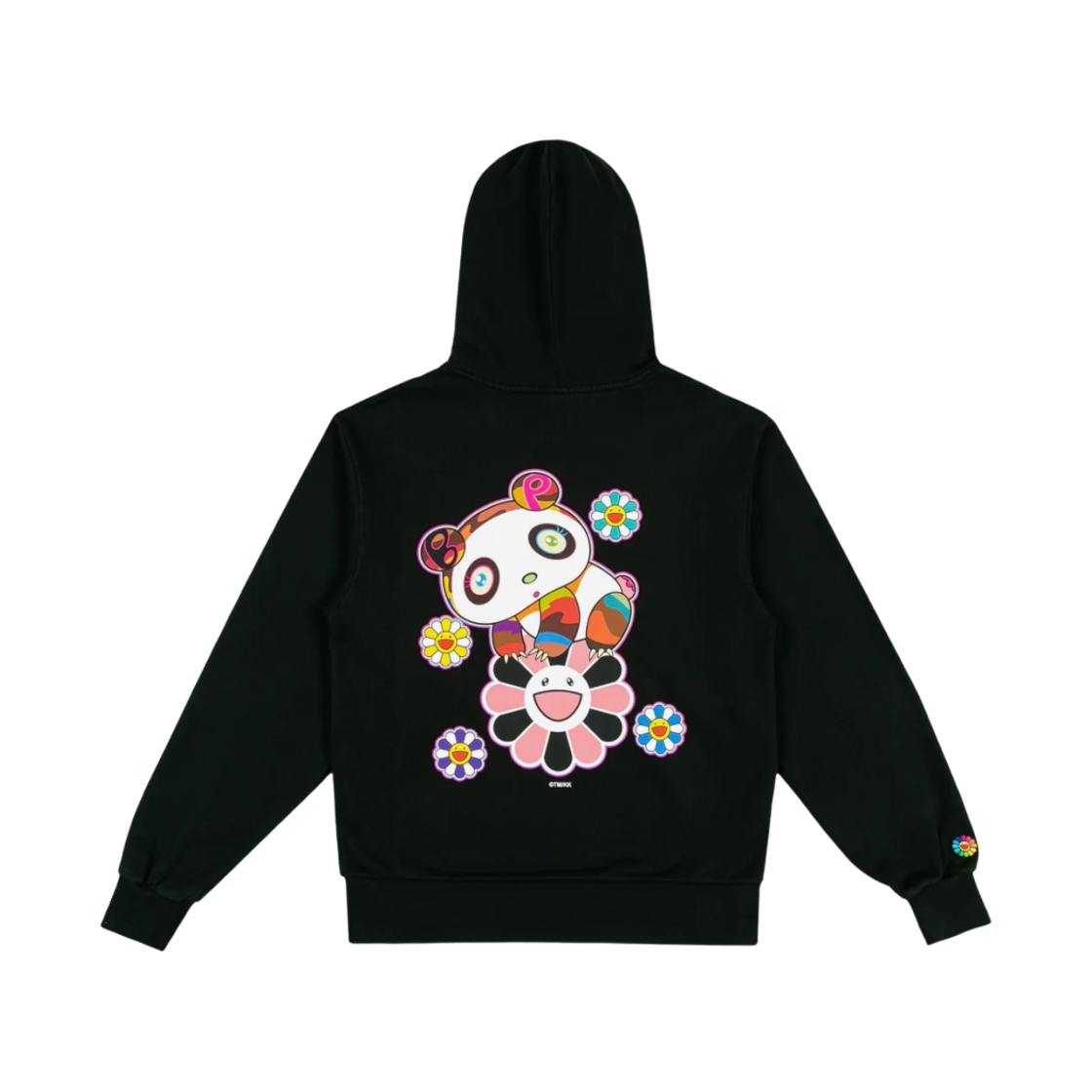 카이카이키키 x 블랙핑크 판다카시 드림 후드 빈티지 블랙(Kaikai Kiki x Blackpink Pandakashi Dreams Hoodie Vintage Black)