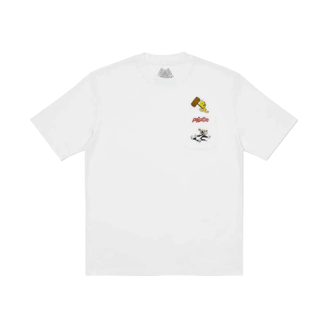 팔라스 트위티 P 포켓 티셔츠 화이트 - 20FW(Palace Tweety-P Pocket T-Shirt White - 20FW) - 1
