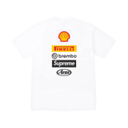 Supreme x Ducati Logos T-Shirt White - 24SS