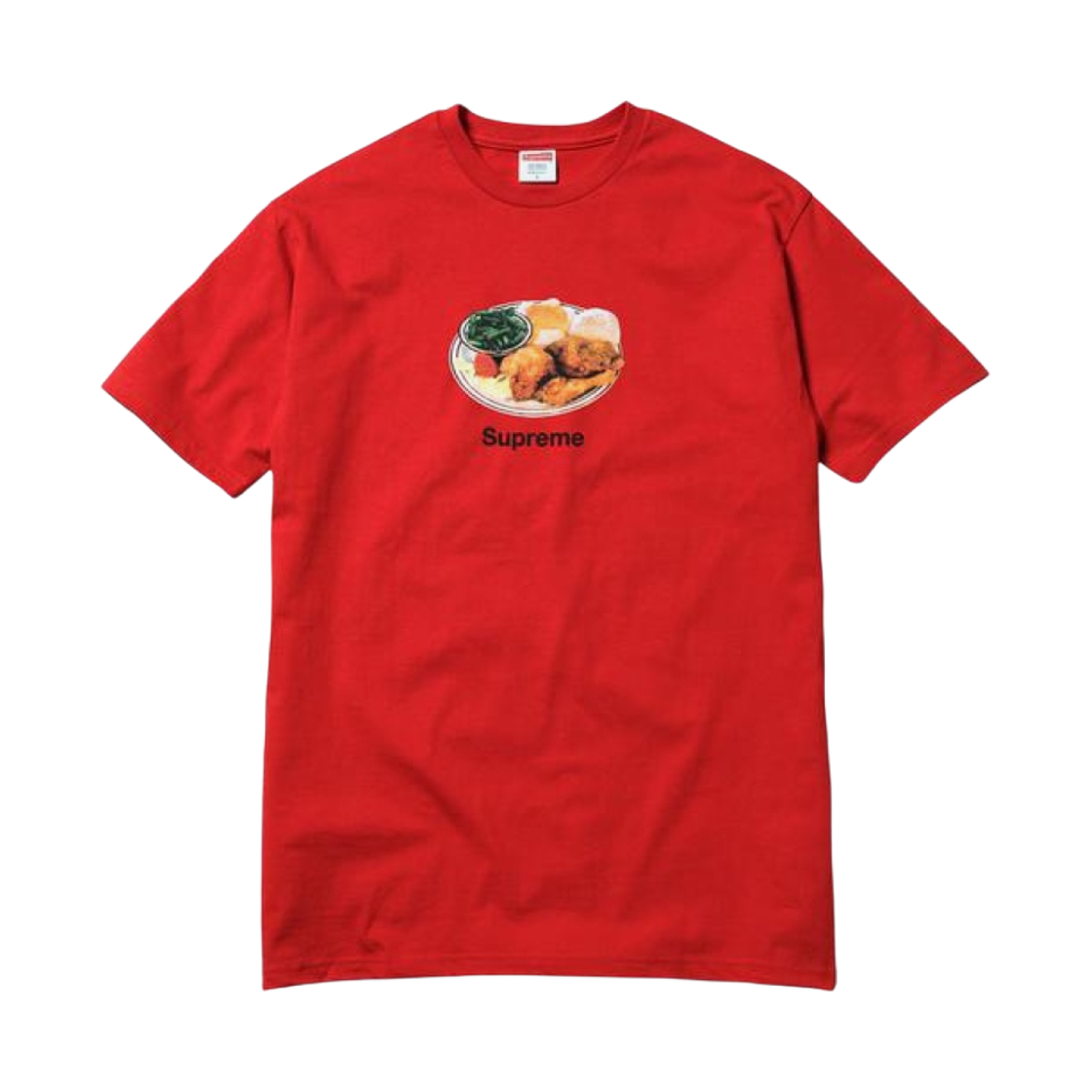 슈프림 치킨 디너 티셔츠 레드 - 18SS(Supreme Chicken Dinner T-Shirt Red - 18SS) - 1