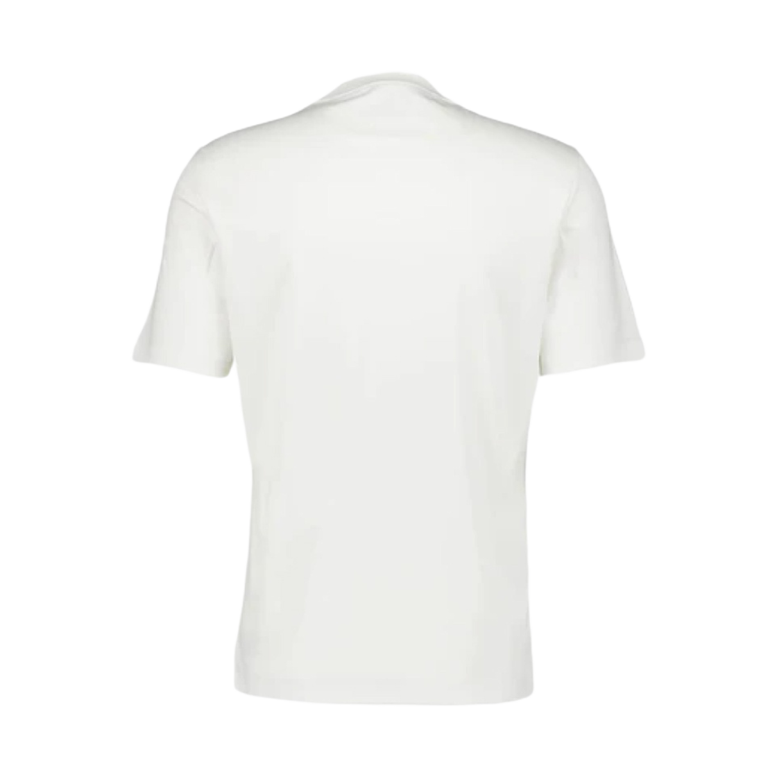 브루넬로 쿠치넬리 로고 코튼 저지 크루넥 티셔츠 오프 화이트 그레이(Brunello Cucinelli Logo Cotton Jersey Crewneck T-Shirt Off White Grey) - 2