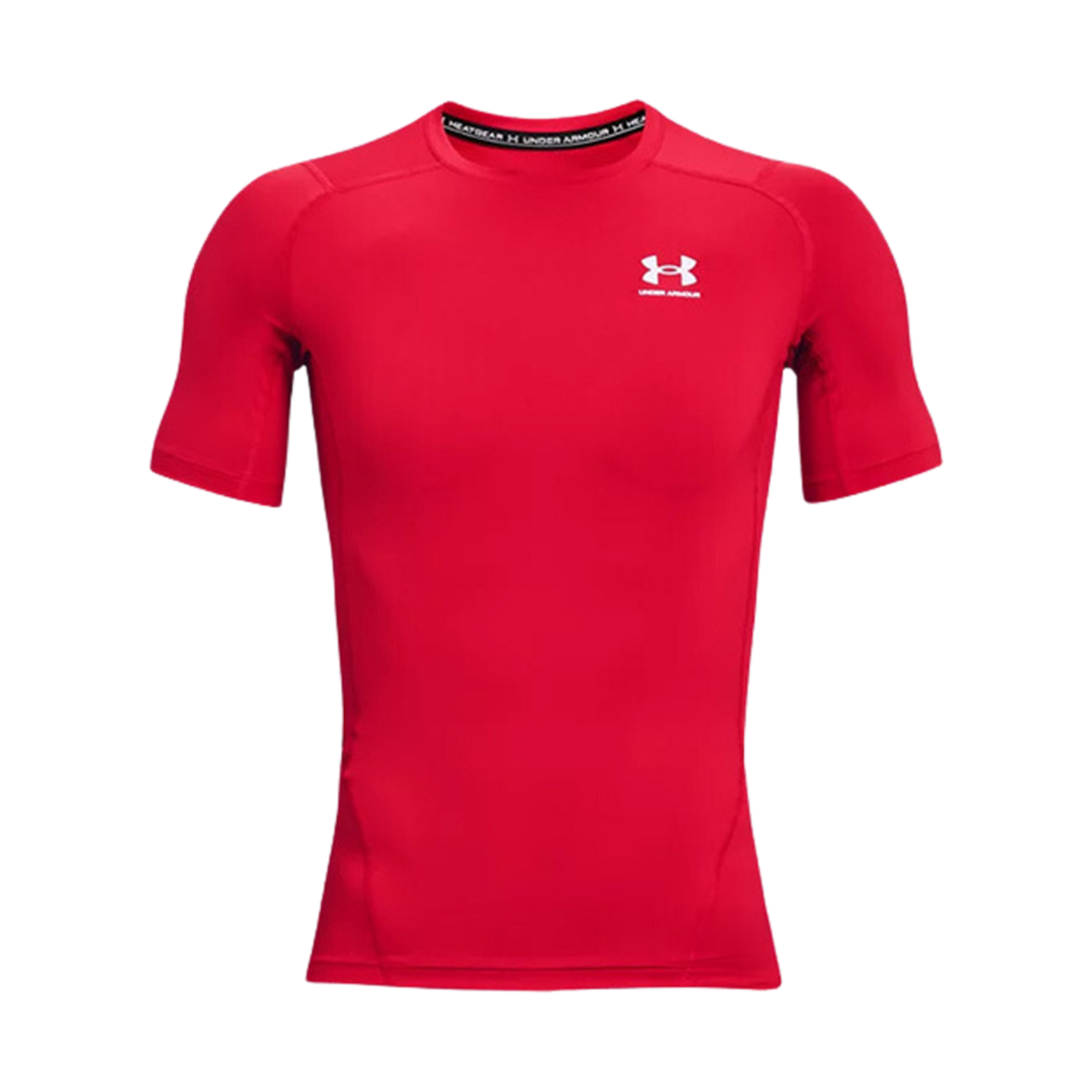 1361518-600 Under Armour HeatGear Short Sleeve Red White
