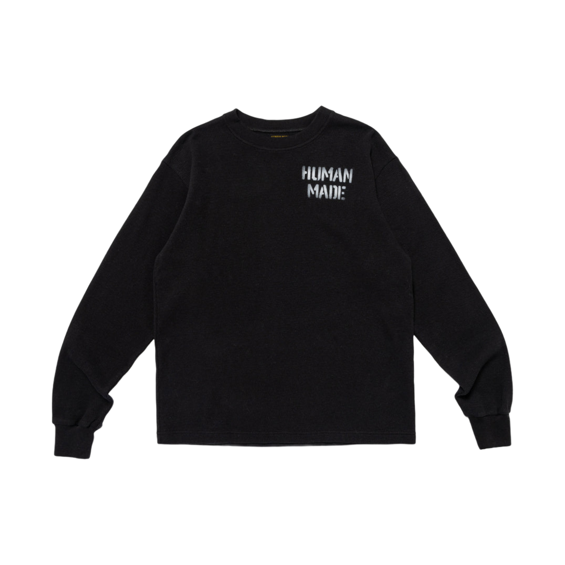 휴먼 메이드 써멀 롱슬리브 티셔츠 블랙(Human Made Thermal L/S T-Shirt Black) - 2