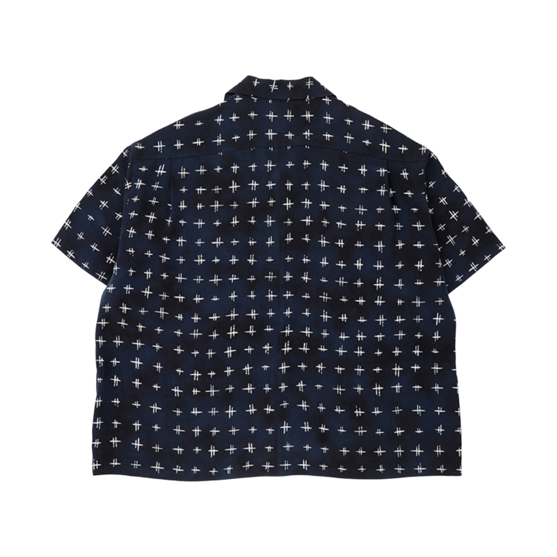 비즈빔 왈리스 실크 셔츠 숏슬리브 네이비 - 23SS(Visvim Wallis Silk Shirt S/S Navy - 23SS) - 2