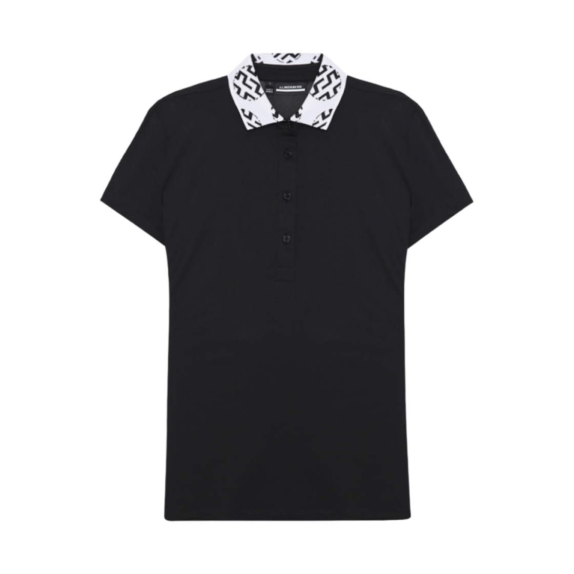 GWJT08276-9999 (W) J.Lindeberg Tilly Polo Patina Black