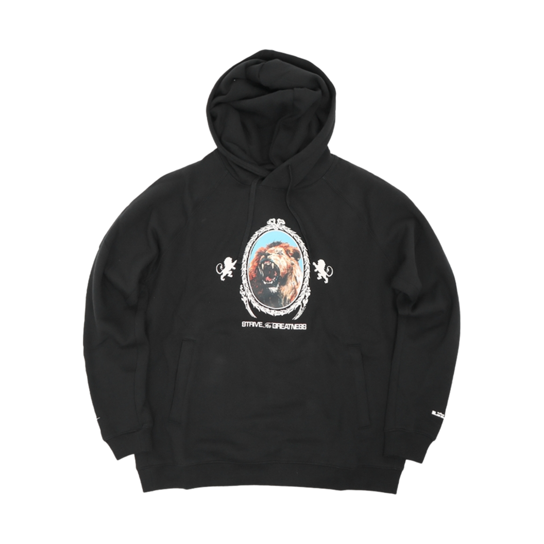 FB7124-010 Nike LeBron Brush Pullover Hoodie Black - Asia