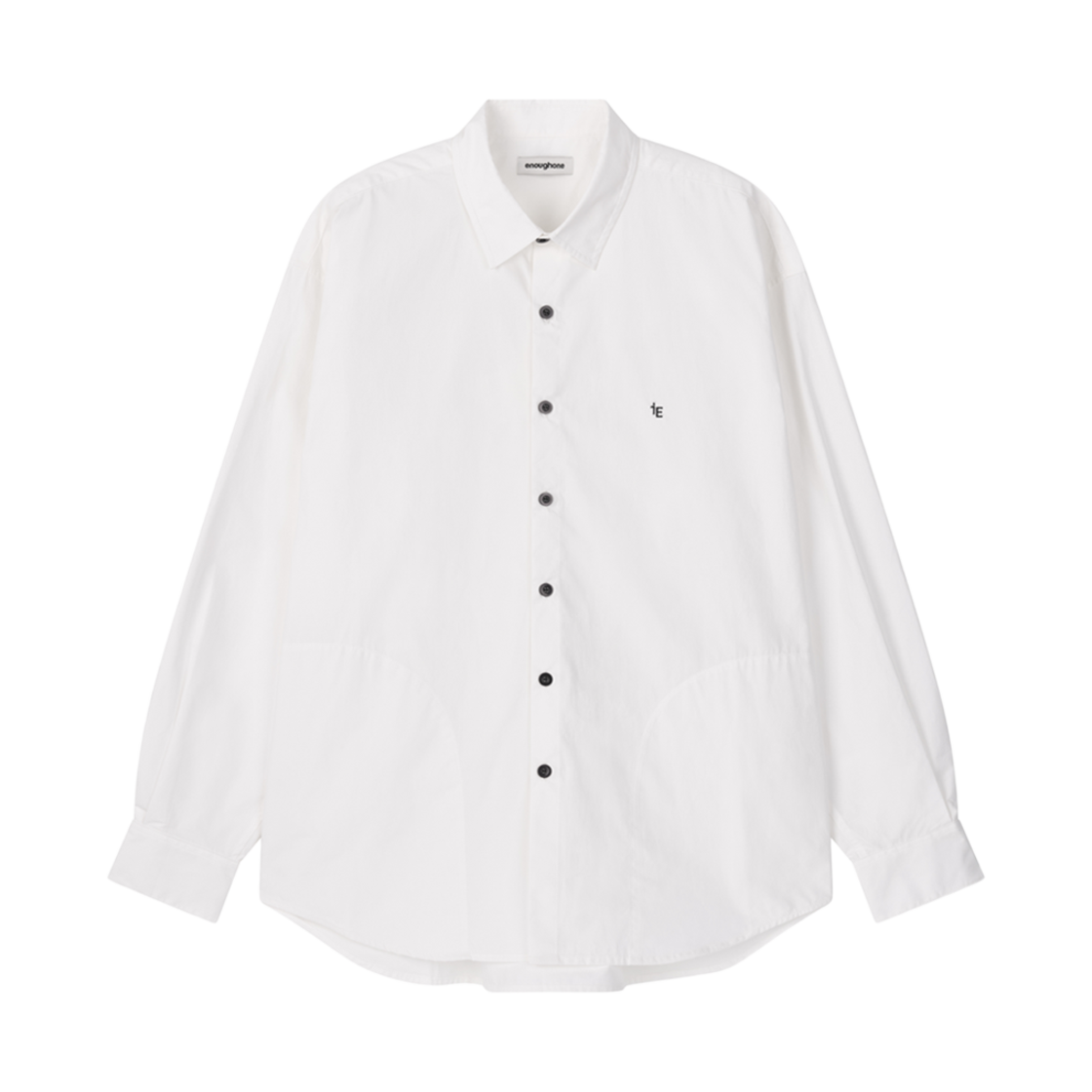이너프원 포켓 셔츠 화이트(EnoughOne Pocket Shirts White)