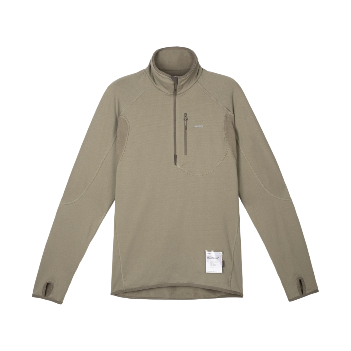 새티스파이 고스트플리스 하프집 스모키 쿼츠