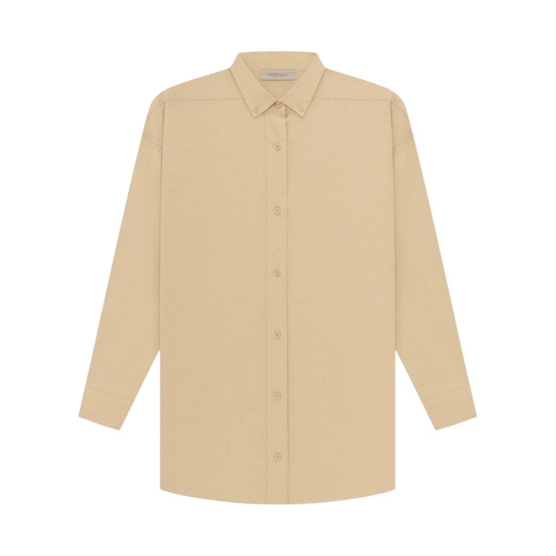 (W) 에센셜 롱슬리브 옥스포드 샌드 - 23SS((W) Essentials LS Oxford Sand - 23SS) - 1
