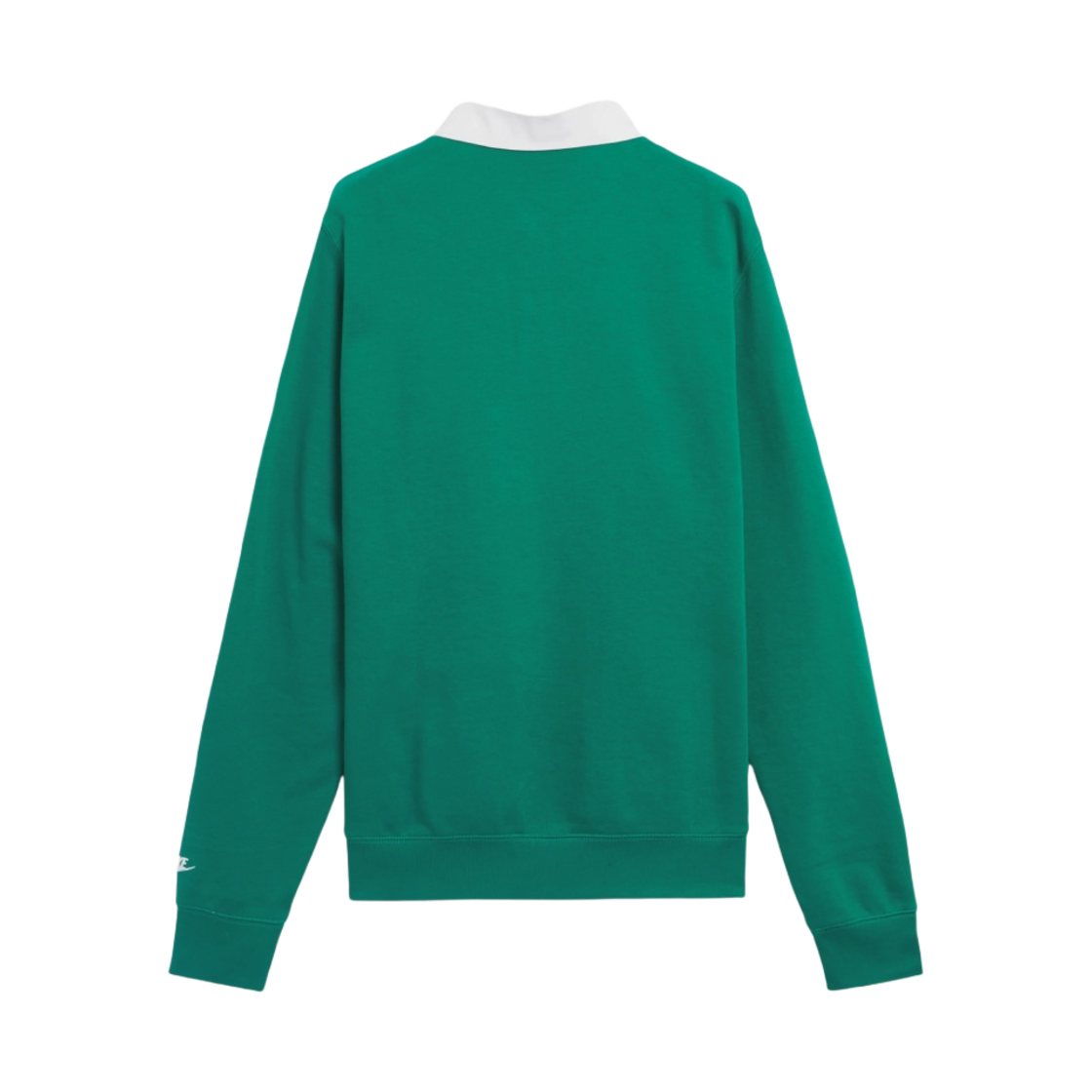 나이키 클럽 플리스 롱슬리브 플리스 폴로 말라카이트 - 아시아(Nike Club Fleece Long Sleeve Fleece Polo Malachite - Asia) - 2