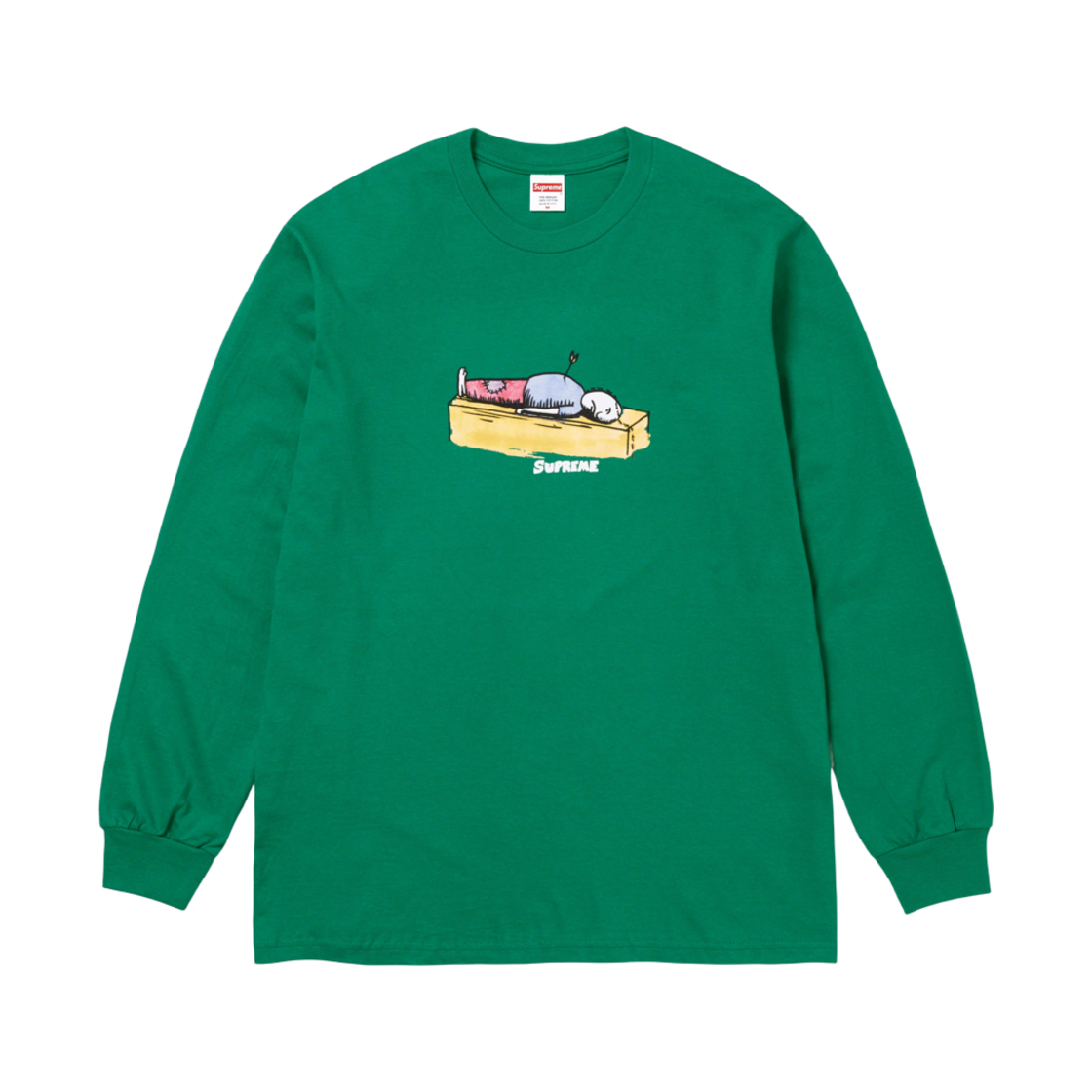 슈프림 닐 블렌더 에로우 롱슬리브 티셔츠 라이트 파인 - 23FW(Supreme Neil Blender Arrow L/S T-Shirt Light Pine - 23FW) - 1