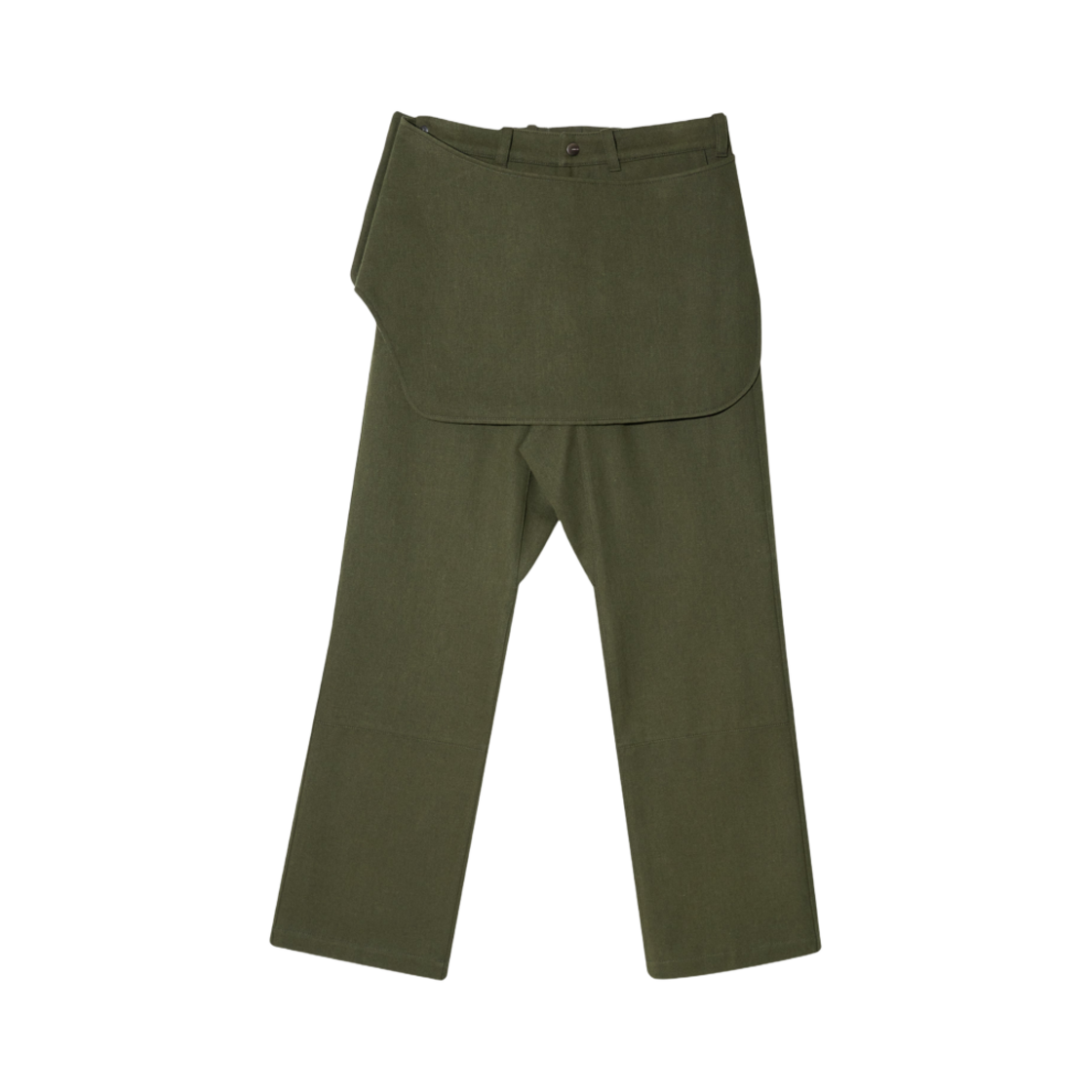 (W) 혜인 서 플랩 팬츠 카키((W) Hyein Seo Flap Pants Khaki)