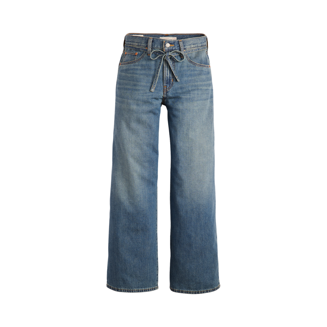 리바이스 우먼 XL 스트레이트 진 미디엄 인디고