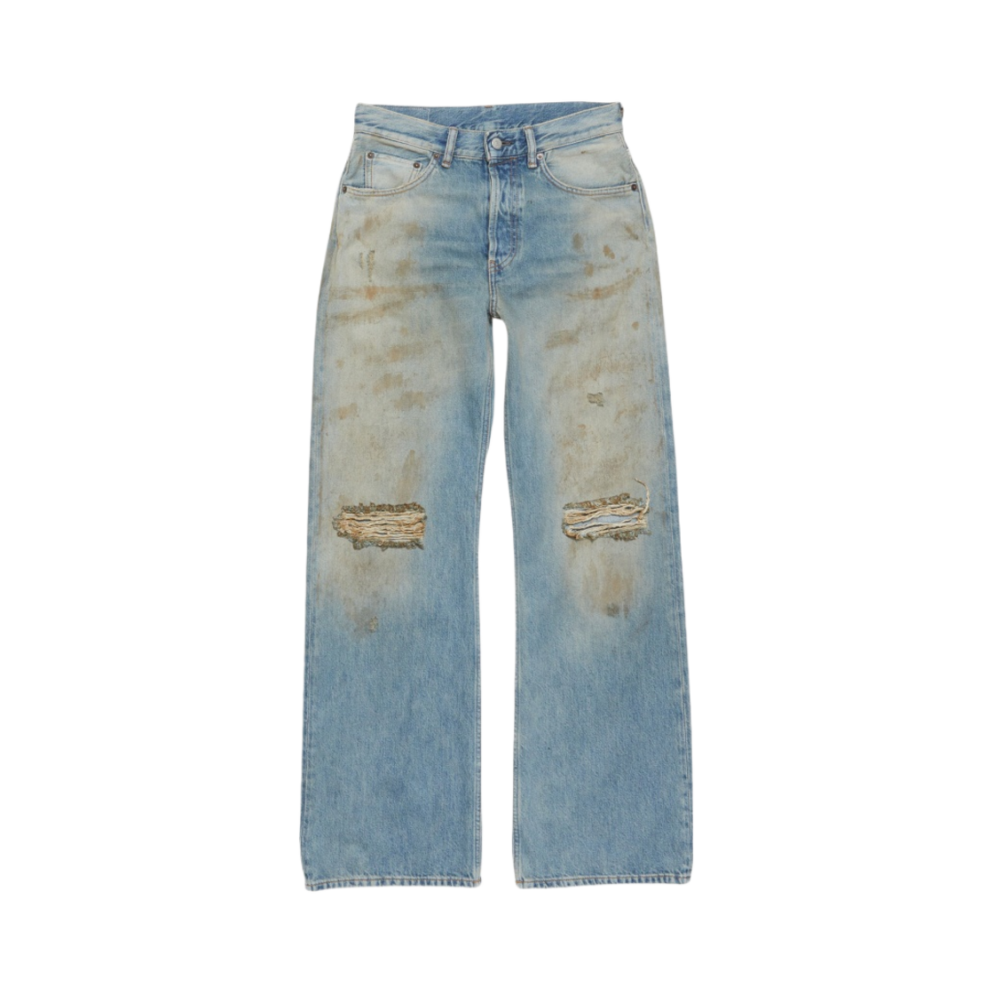 아크네 스튜디오 루즈핏 진 2021M 미드 블루(Acne Studios Loose Fit Jeans 2021M Mid blue)