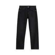 (W) Toteme Twisted Seam Denim Faded Black