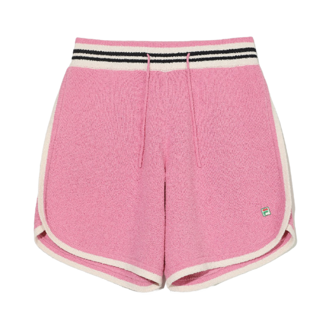 2000FO252TR10X003650 [6% 적립] FILA F+ Settanta Towel Knit Short Parfait Pink