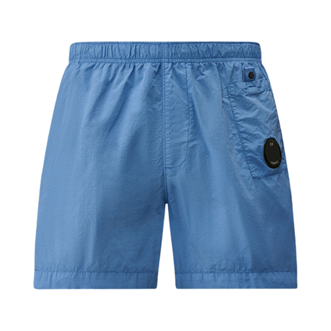 C.P. 컴퍼니 플랫 나일론 렌즈 스윔 쇼츠 퍼시픽 코스트 라이트 블루 - 25SS(C.P. Company Flatt Nylon Lens Swim Shorts Pacific Coast Light Blue - 25SS)