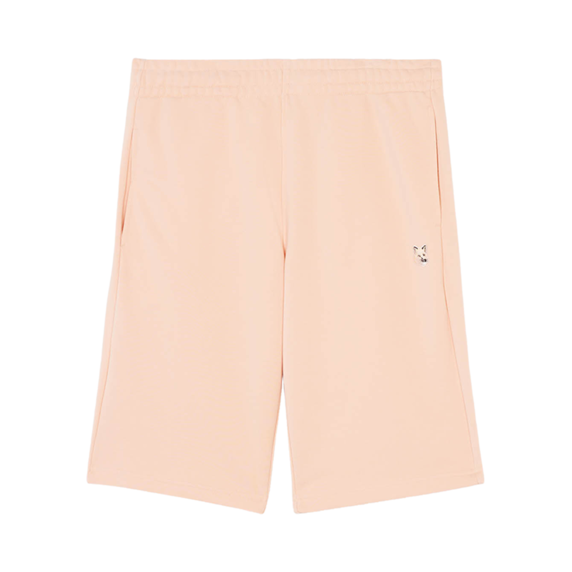 메종 키츠네 토날 폭스 헤드 패치 조그 쇼츠 피치(Maison Kitsune Tonal Fox Head Patch Jog Shorts Peach) - 1