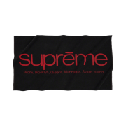 Supreme Five Boroughs Towel Black - 21SS