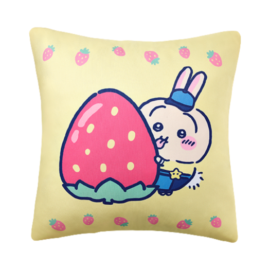 Ediya x Chiikawa Usagi Cushion Yellow