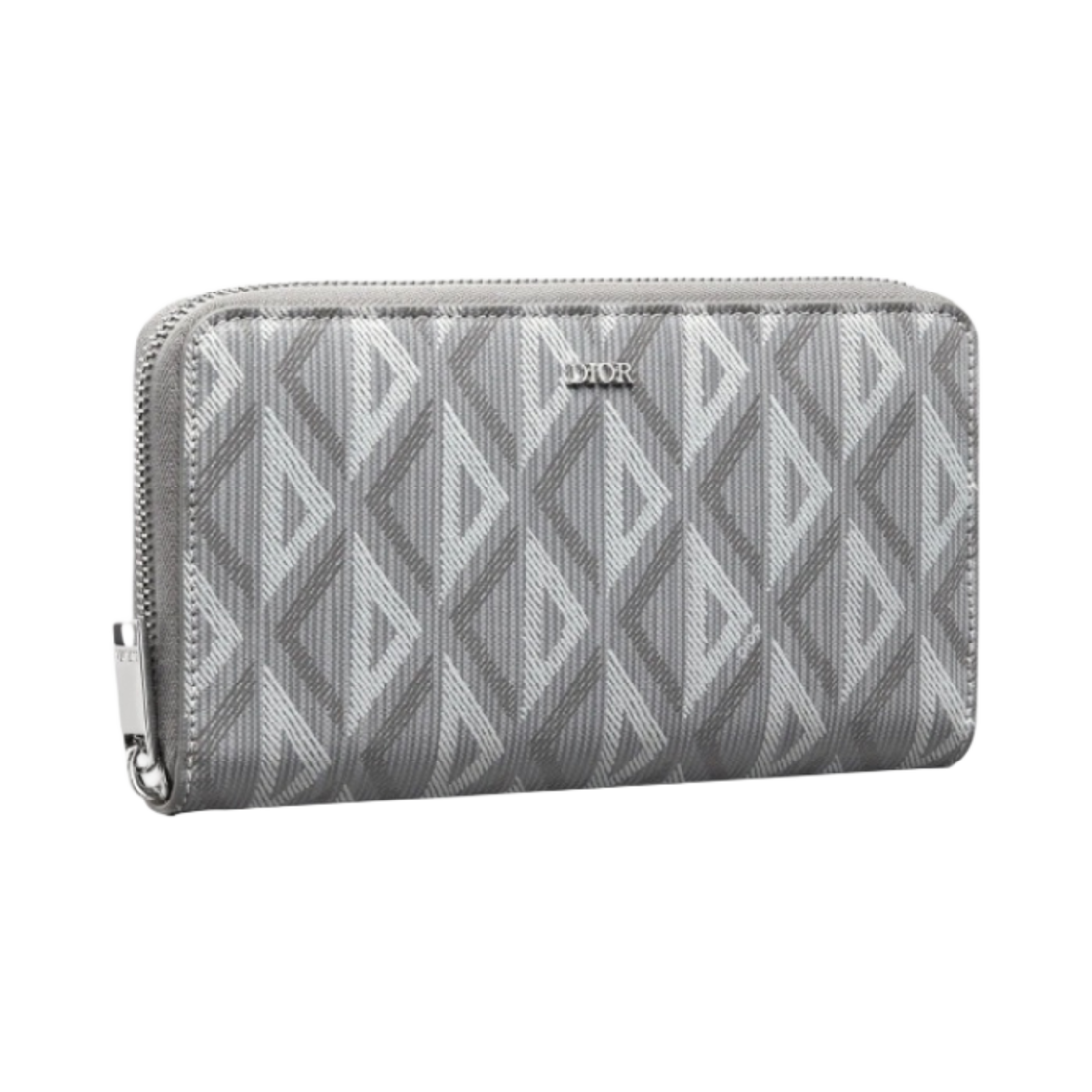 디올 지퍼 장지갑 디올 CD 다이아몬드 캔버스 그레이(Dior Zipped Long Wallet Dior CD Diamond Canvas Grey) - 2