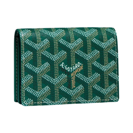 APM421-09 Goyard Malesherbes Card Holder Green