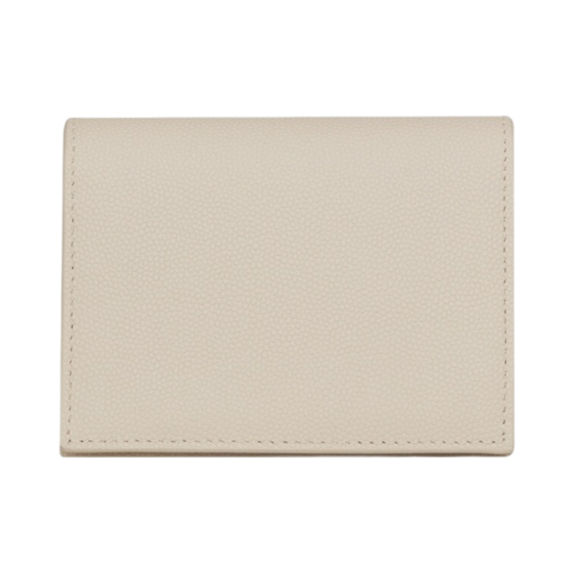 생로랑 그랑 드 뿌드르 엠보스드 레더 업타운 비즈니스 카드 케이스 블랑 빈티지(Saint Laurent Uptown Business-Card Case in Grain de Poudre Embossed Leather Blanc Vintage) - 3