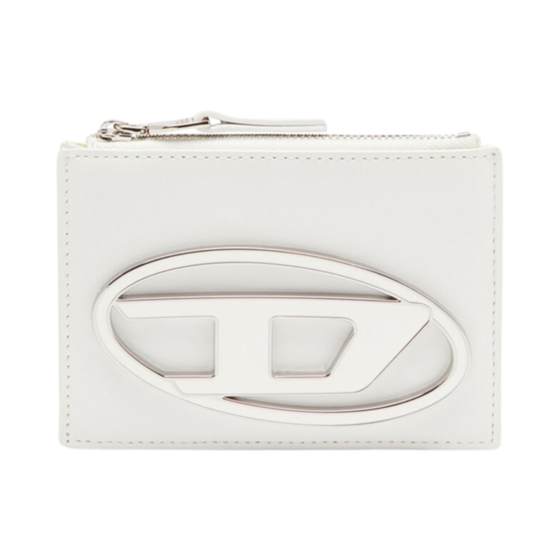 X09886PR818-T1003 Diesel 1DR Card Holder White