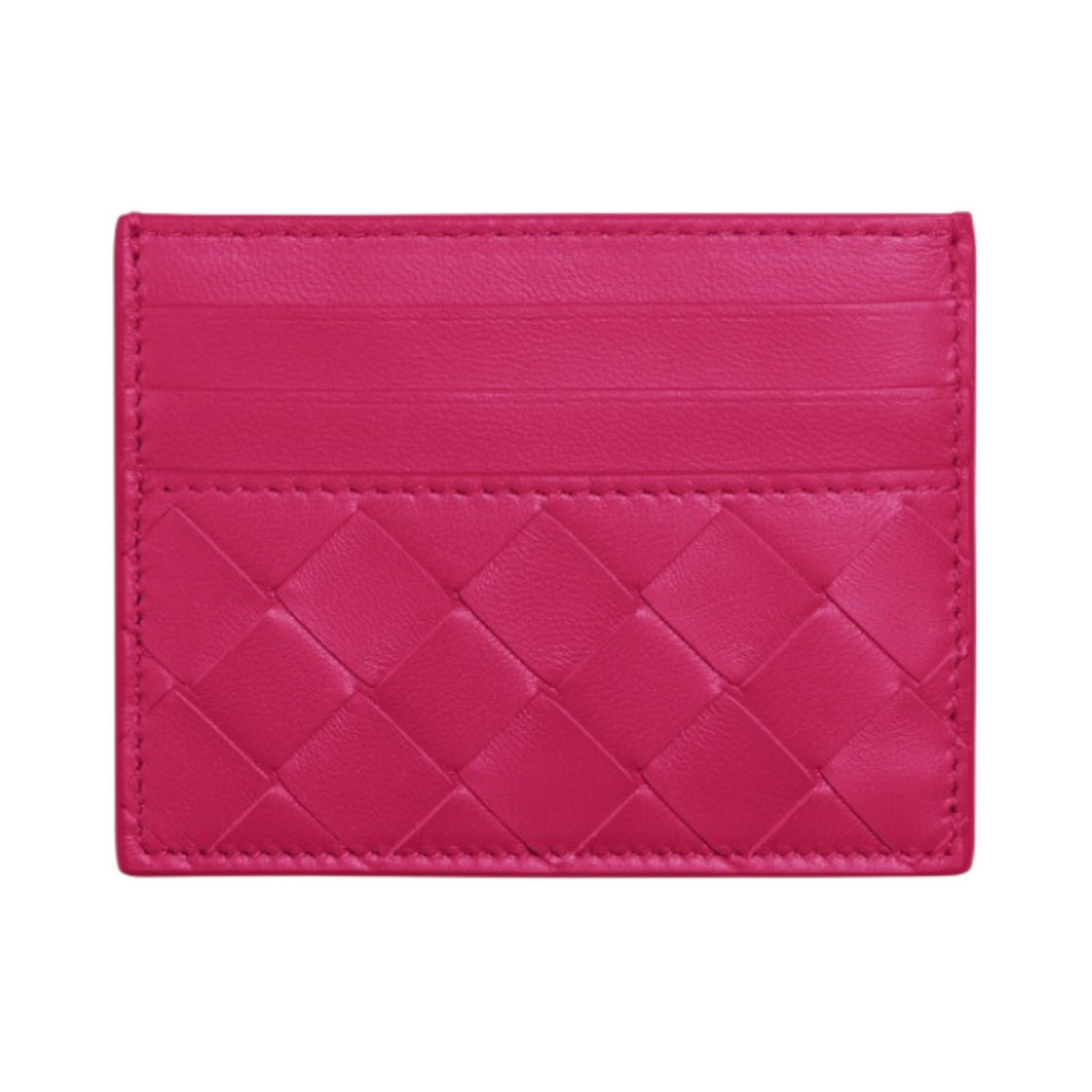 보테가 베네타 신용카드 케이스 크랜베리(Bottega Veneta Credit Card Case Cranberry) - 1