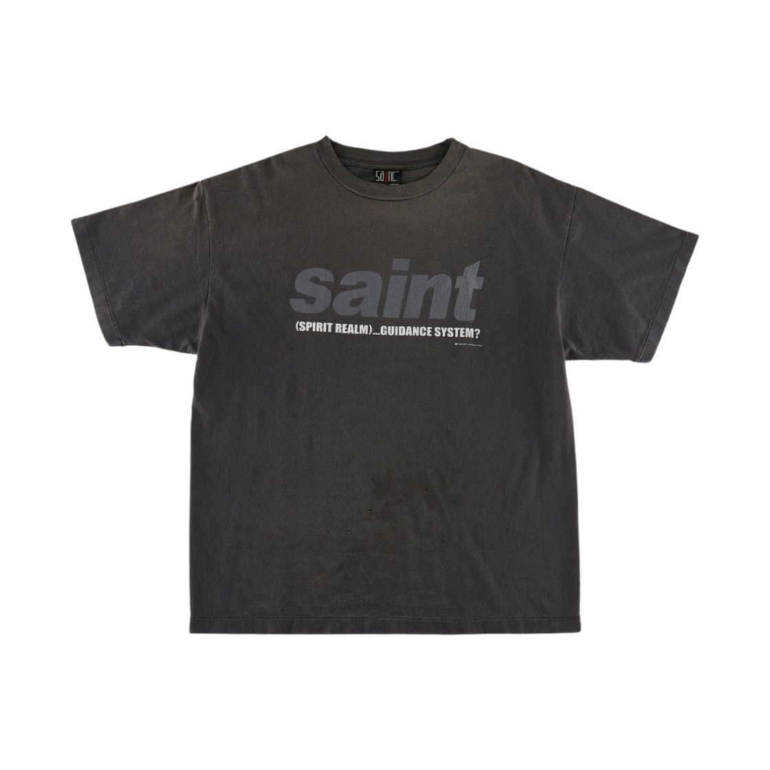 세인트 마이클 ST 시스템 숏슬리브 티셔츠 블랙 - 23SS(Saint Mxxxxxx ST System S/S T-Shirt Black - 23SS) - 1