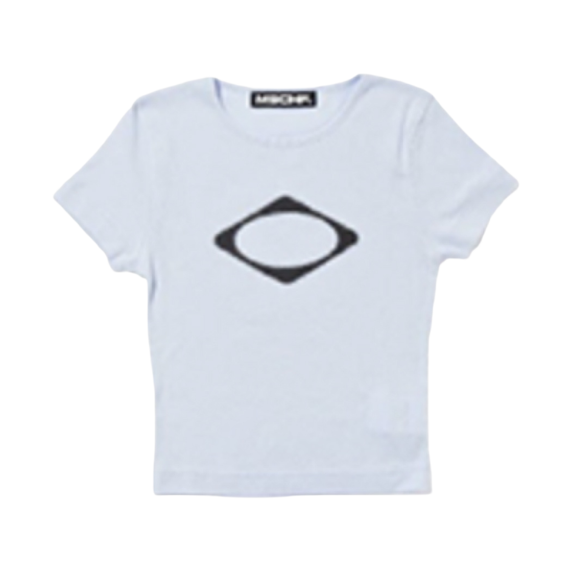 MSFDJACTS04 (W) Mischief Rhombus Blur T-Shirt Mini Sky Blue - The Hyundai Seoul Exclusive