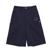 (W) Matin Kim Cargo Bermuda Pants Navy