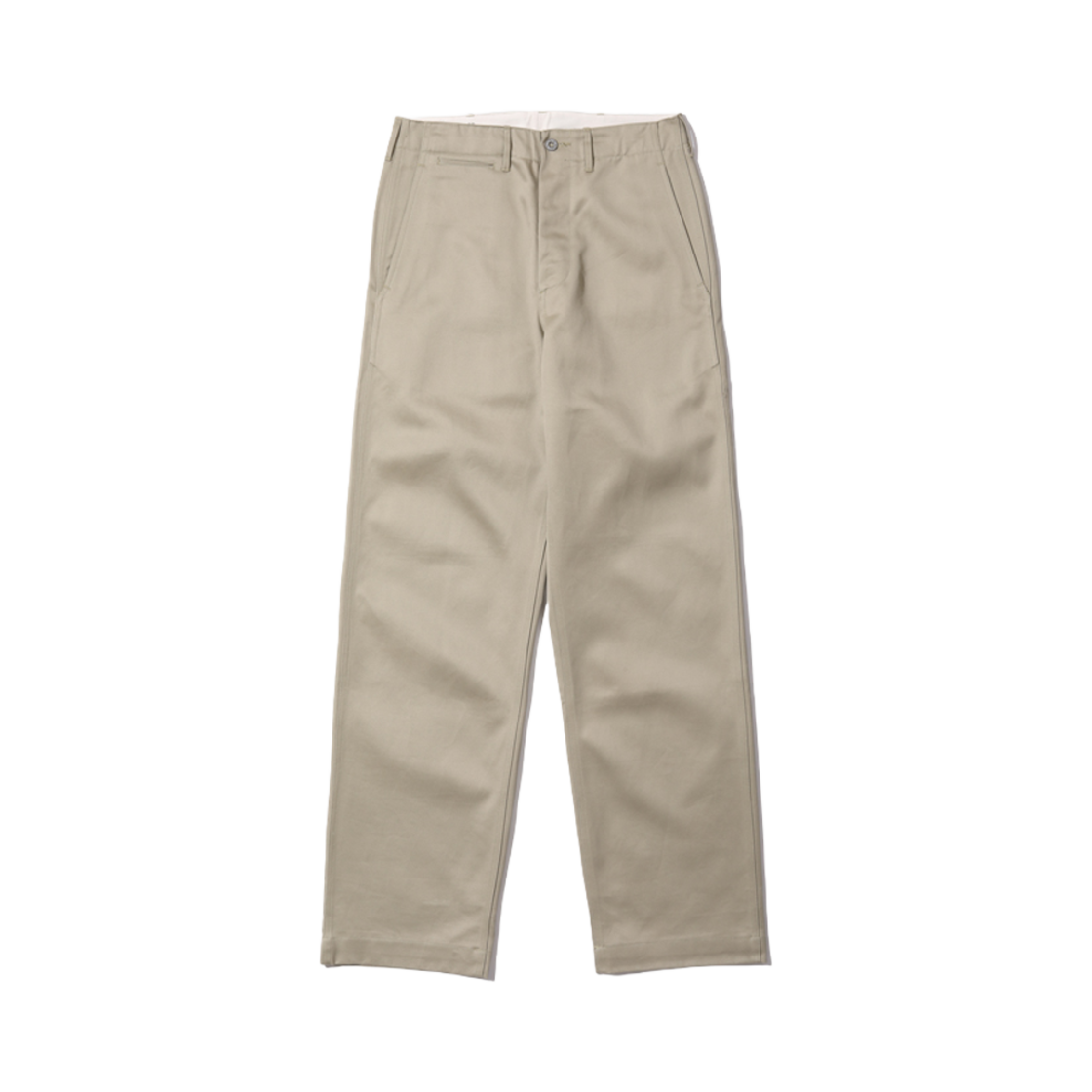 버즈 릭슨 얼리 밀리터리 치노 1942 모델 원 워시 카키(Buzz Rickson's Early Military Chinos 1942 Model One Wash Khaki)