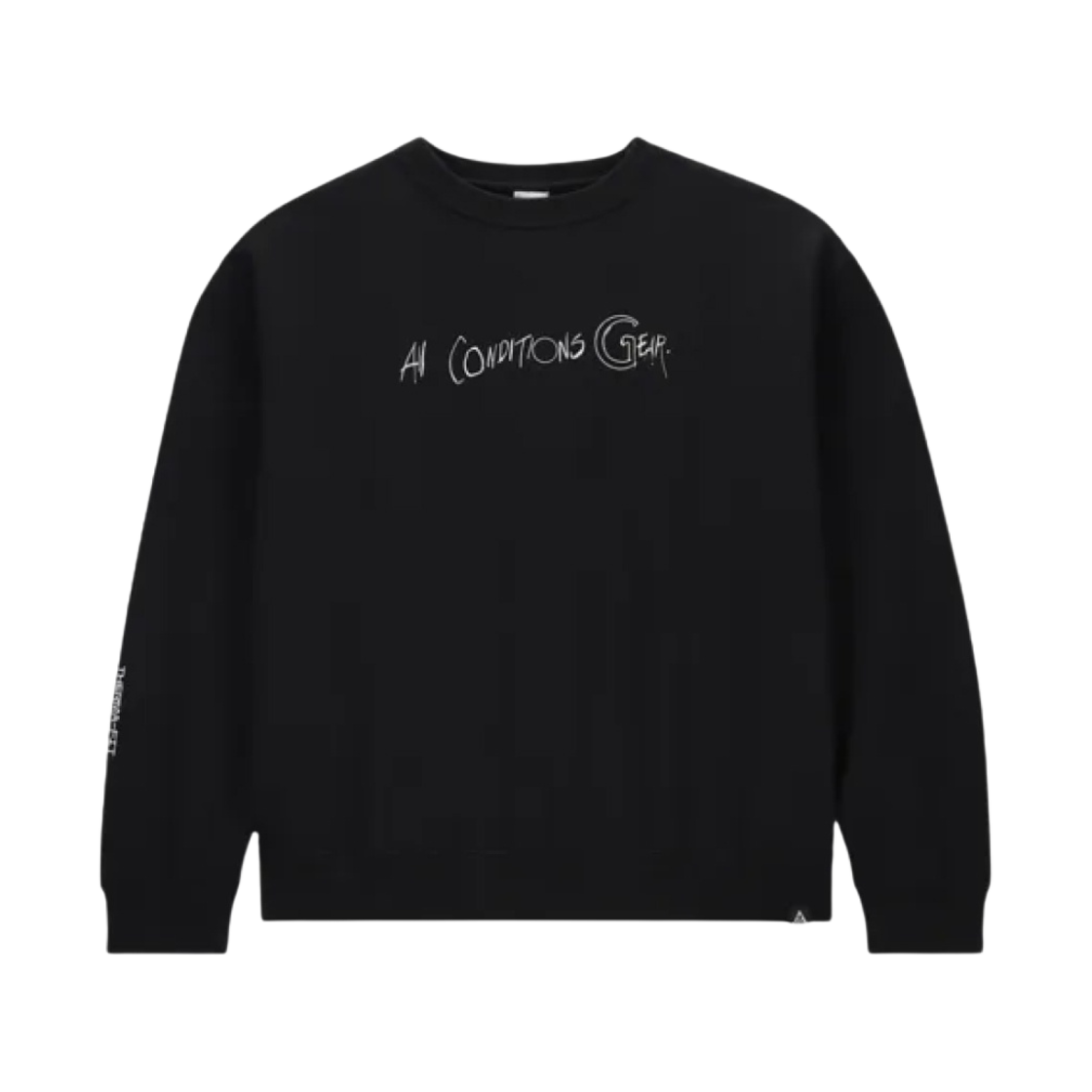 나이키 ACG 써마핏 랄프 스태드먼 플리스 크루넥 블랙 - 아시아(Nike ACG Therma-Fit Ralph Steadman Fleece Crew Black - Asia)