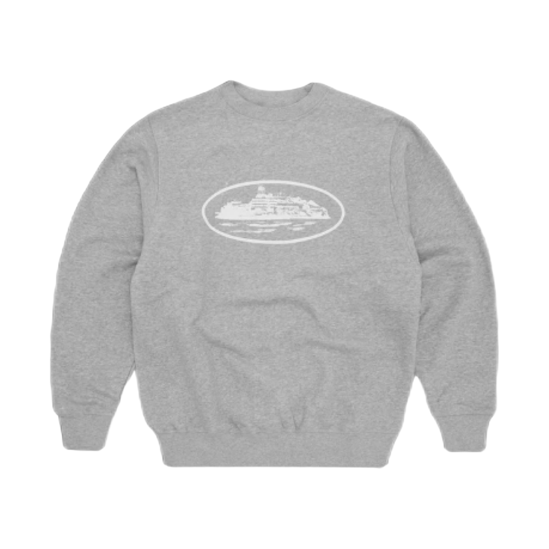 코르테이즈 OG 알카트라즈 스웨트셔츠 헤더 그레이(Corteiz OG Alcatraz Sweatshirt Heather Grey) - 1