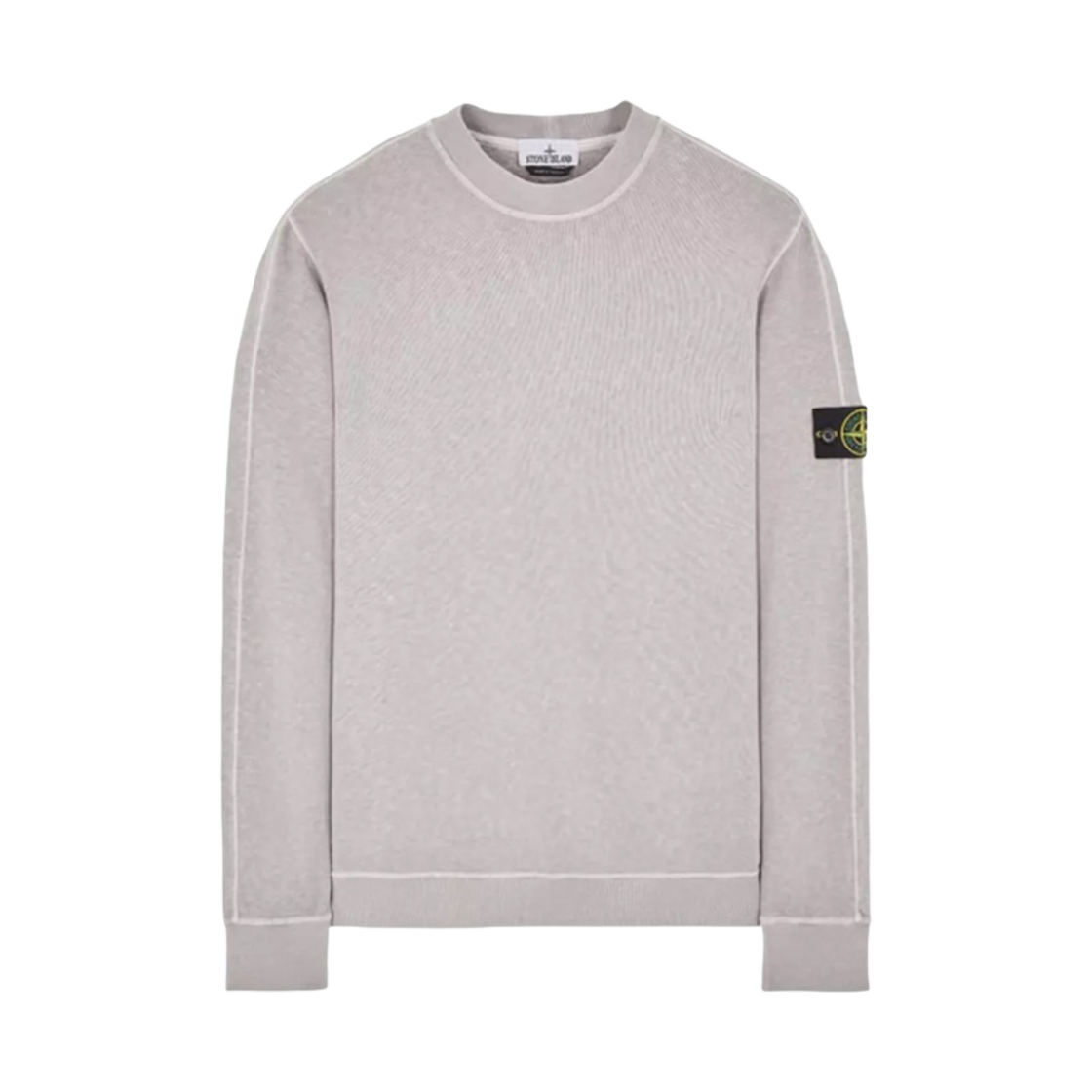 스톤 아일랜드 66060 올드이펙트 스웨트셔츠 그레이 헤더 - 24SS(Stone Island 66060 T.CO+OLD Sweatshirt Grey Heather - 24SS) - 1
