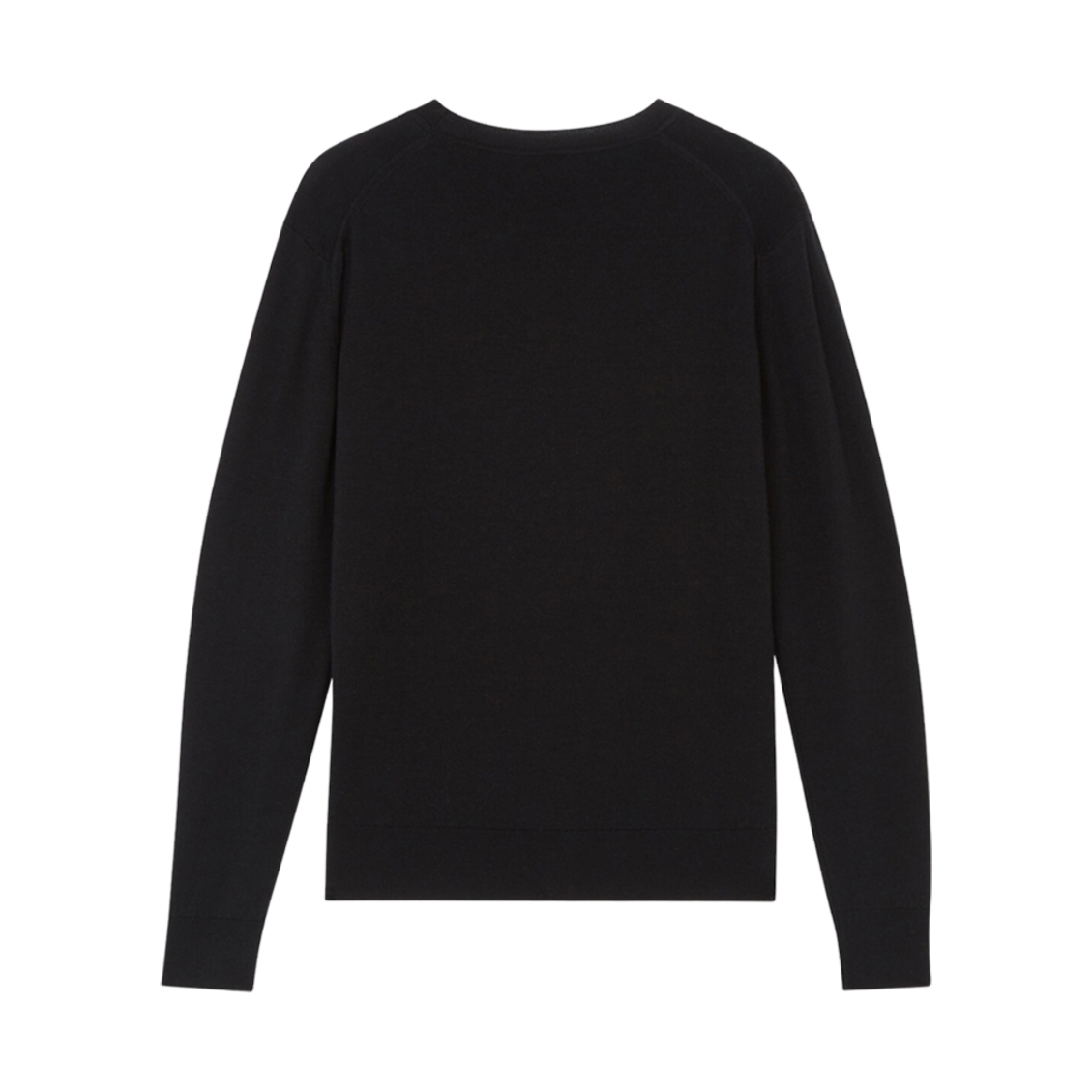 메종 키츠네 버진 울 라운드넥 풀오버 블랙(Maison Kitsune Virgin Wool R-Neck Pullover Black) - 2