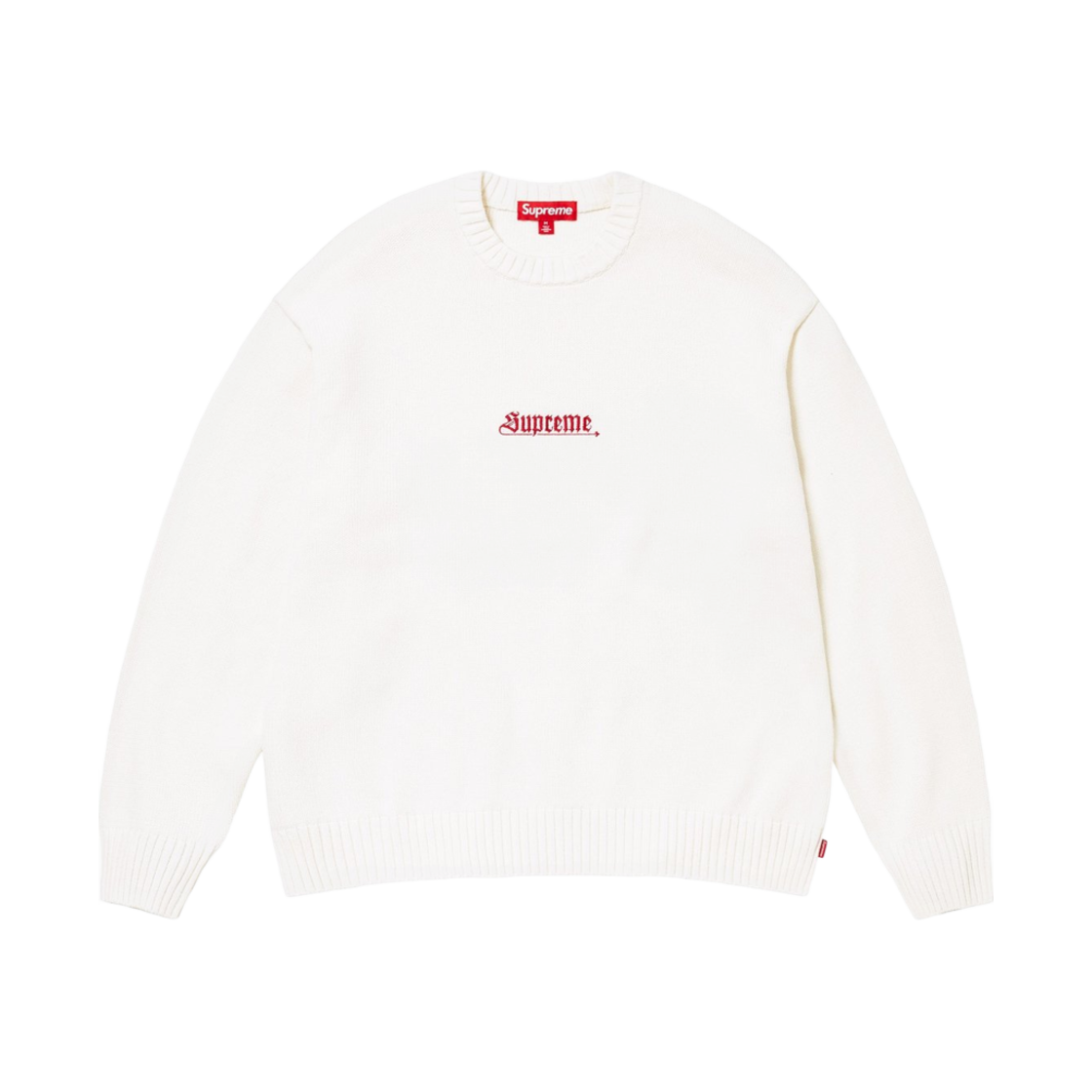 슈프림 올드 잉글리쉬 스웨터 아이보리 - 24SS