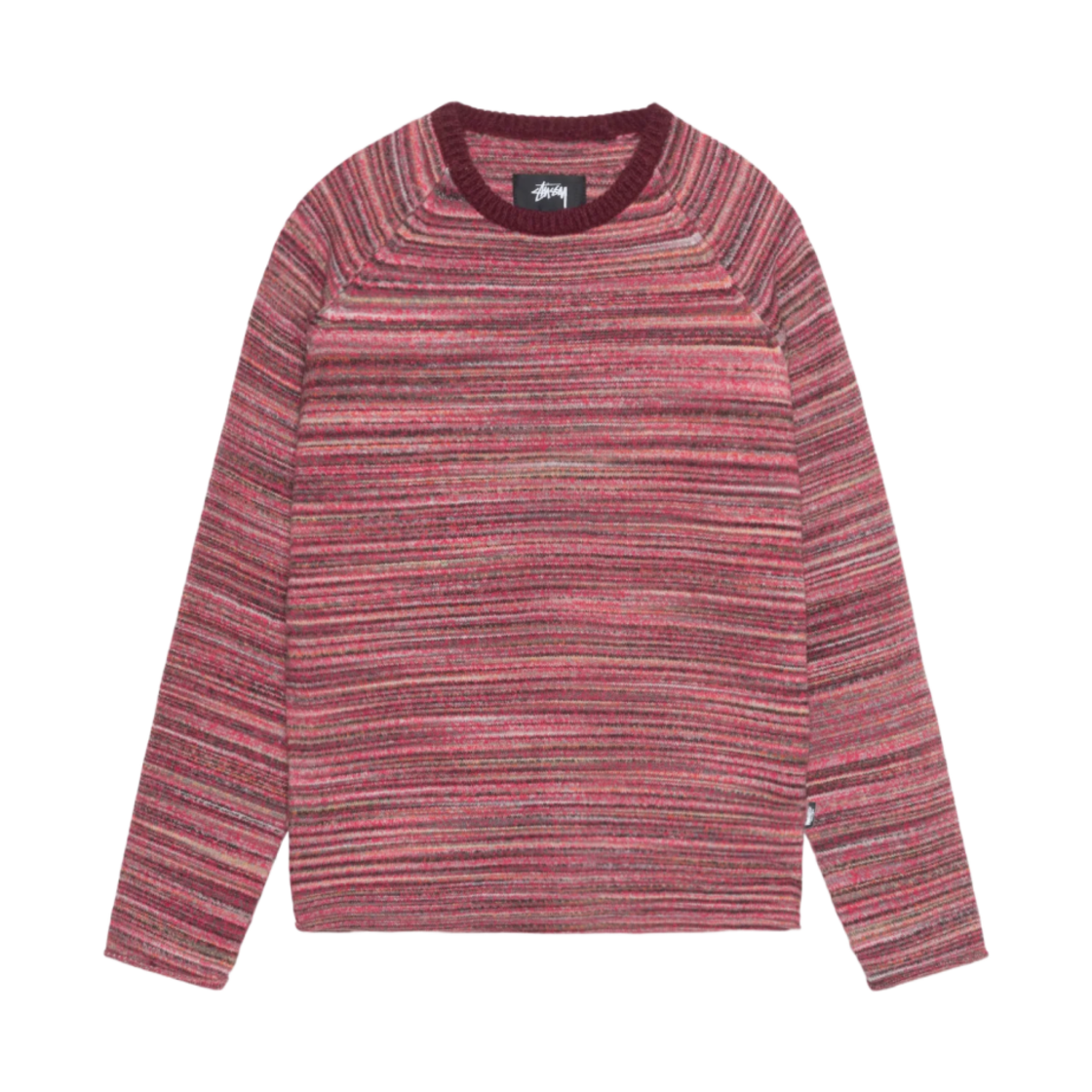 Stussy Textured Contrast Collar Crew ニット Stussy Textured Contrast Collar Crew ニット