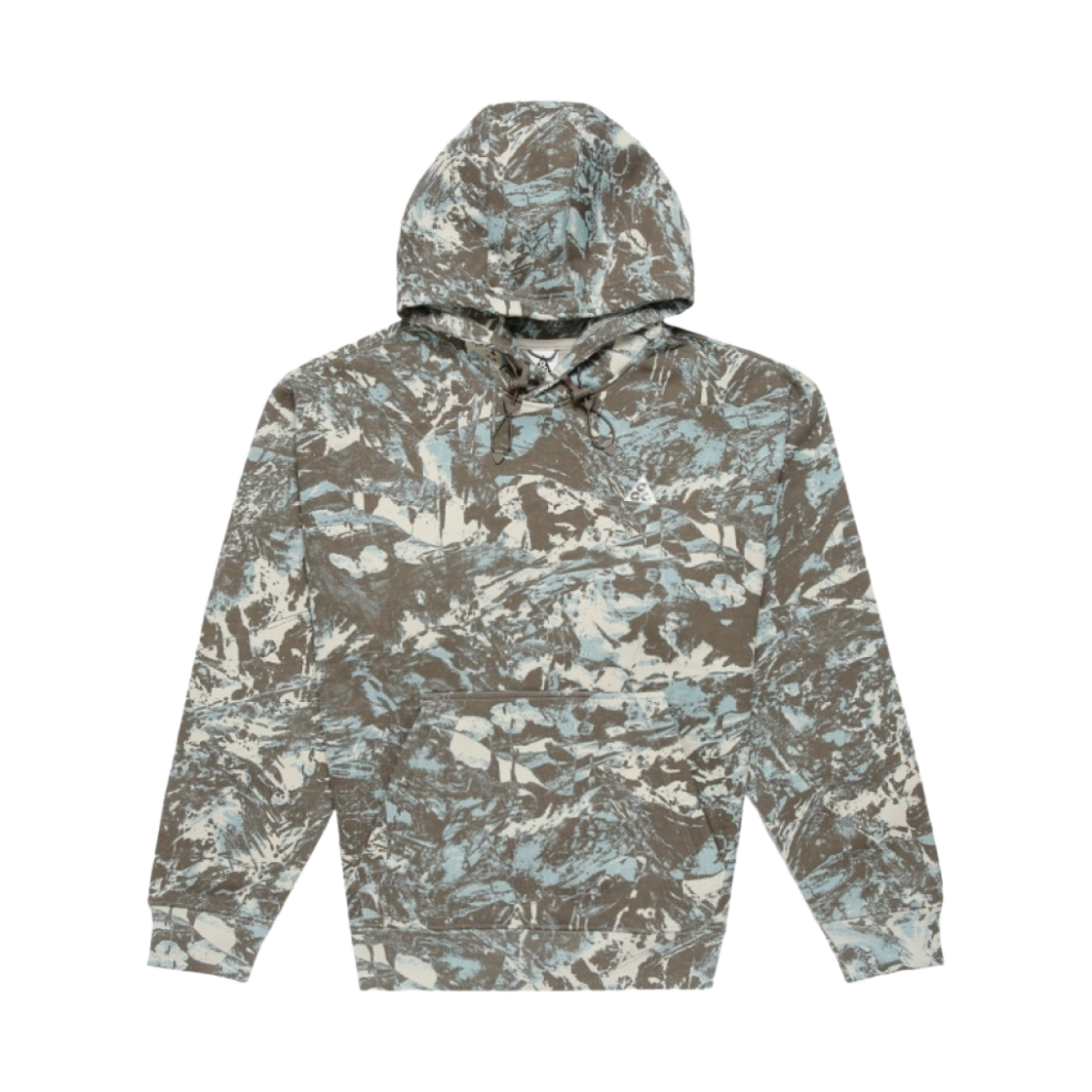 나이키 ACG 써마핏 플리스 올오버 프린트 풀오버 후드 라이트 본 - 아시아