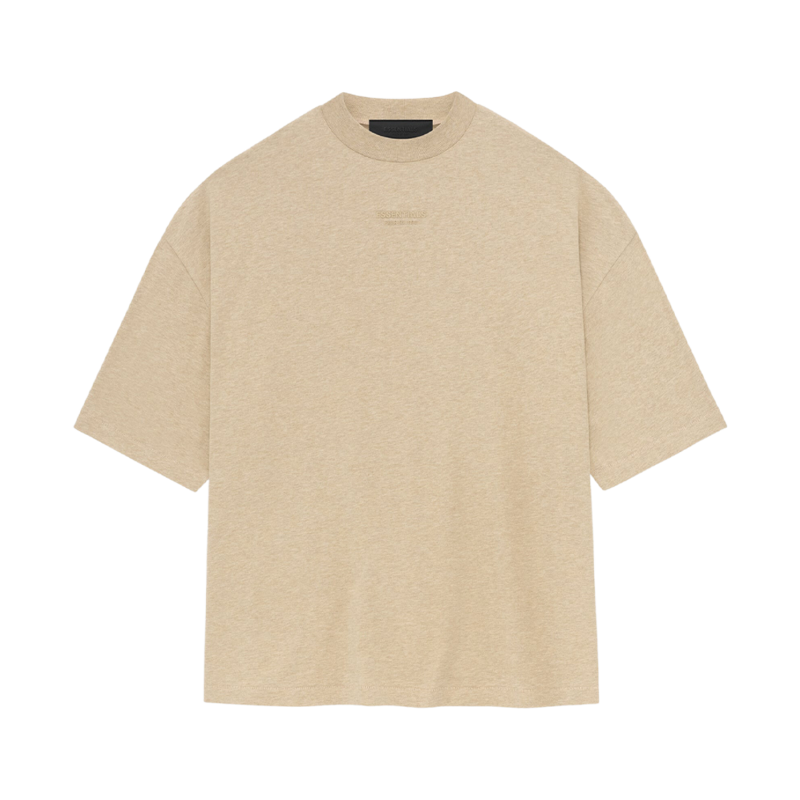 에센셜 티셔츠 골드 헤더 - 23FW
