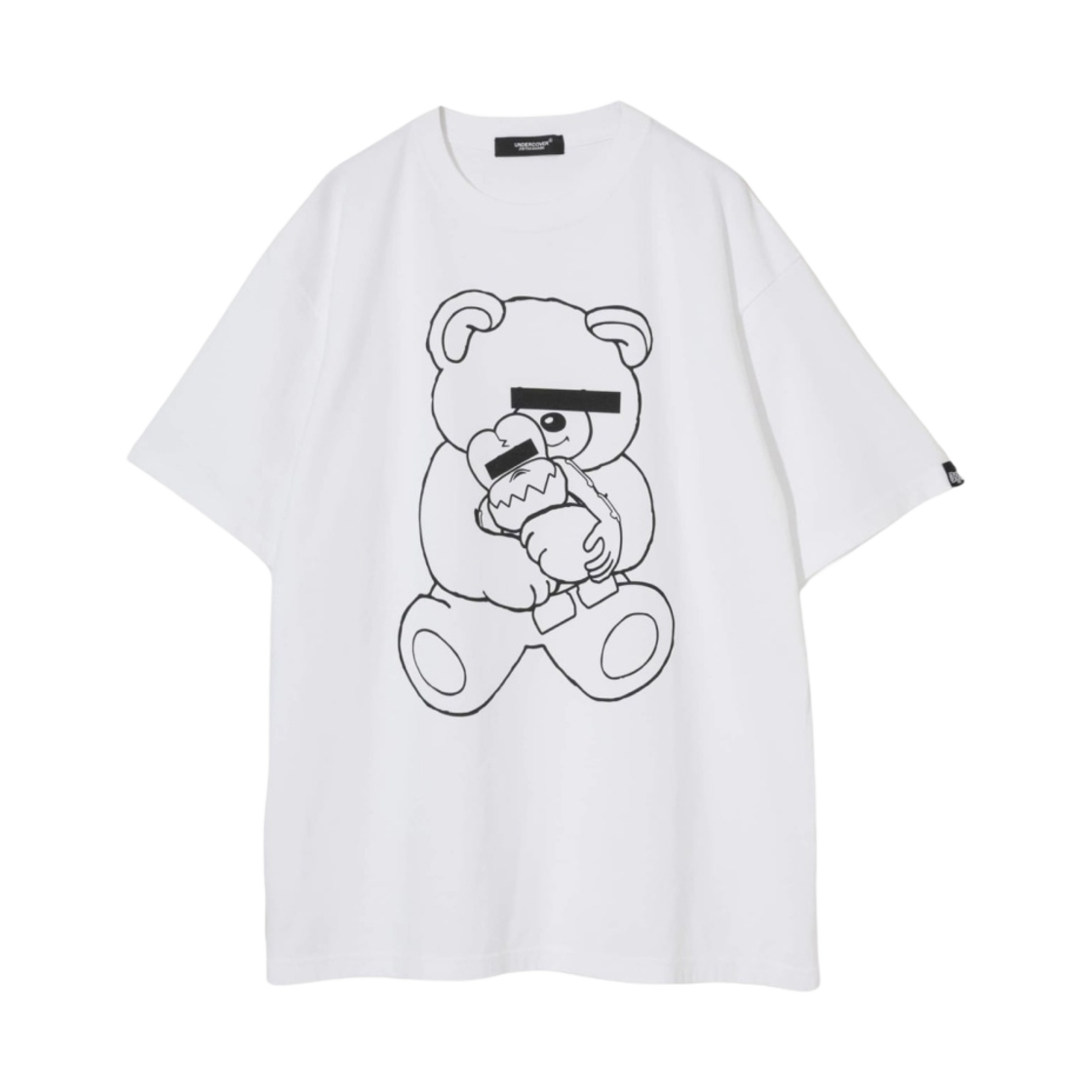 언더커버 x 바운티 헌터 티셔츠 화이트(Undercover x Bounty Hunter T-Shirt White)