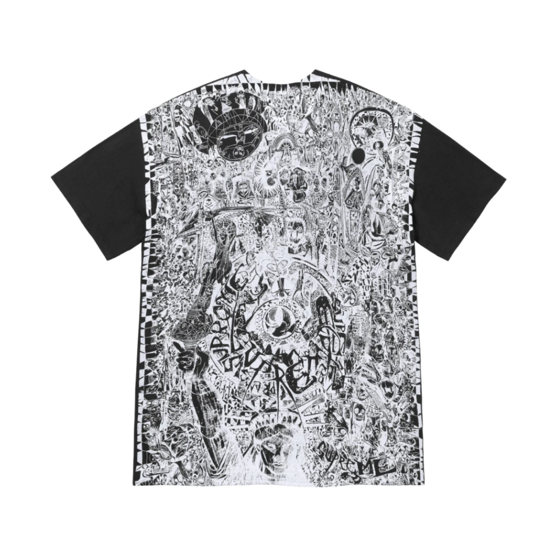 슈프림 윌로우 티셔츠 블랙 - 24FW(Supreme Willow T-Shirt Black - 24FW) - 1