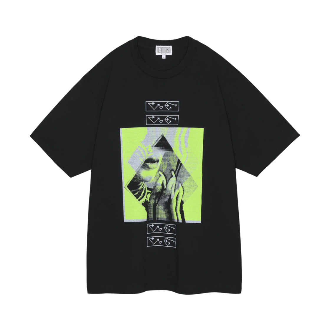 카브엠트 TH 네일스_빅 / AS D_인테그레이션 티셔츠 블랙 - 25SS(Cav Empt TH Nails_big / AS D_integration T-Shirt Black - 25SS)