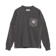 Sacai x Carhartt WIP L/S T-Shirt Gray