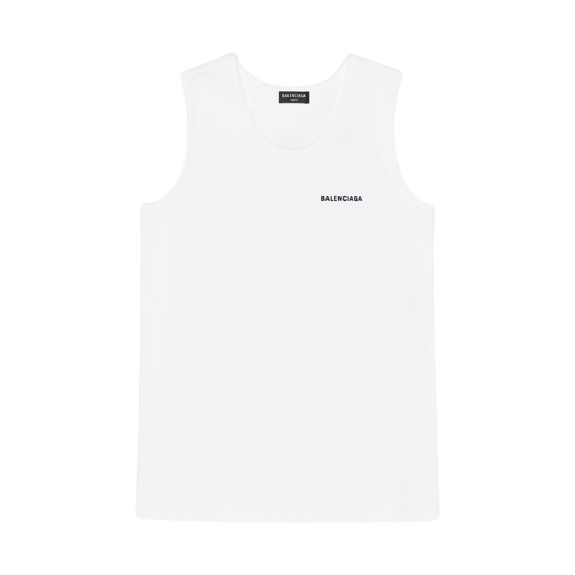 (W) 발렌시아가 루즈 탱크탑 오프 화이트((W) Balenciaga Loose Tank Top Off White) - 1
